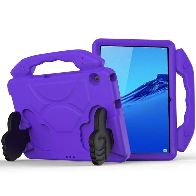 For Huawei MediaPad M5 10.8 inch EVA Children Falling Proof Flat Protective Shell With Thumb Brac...