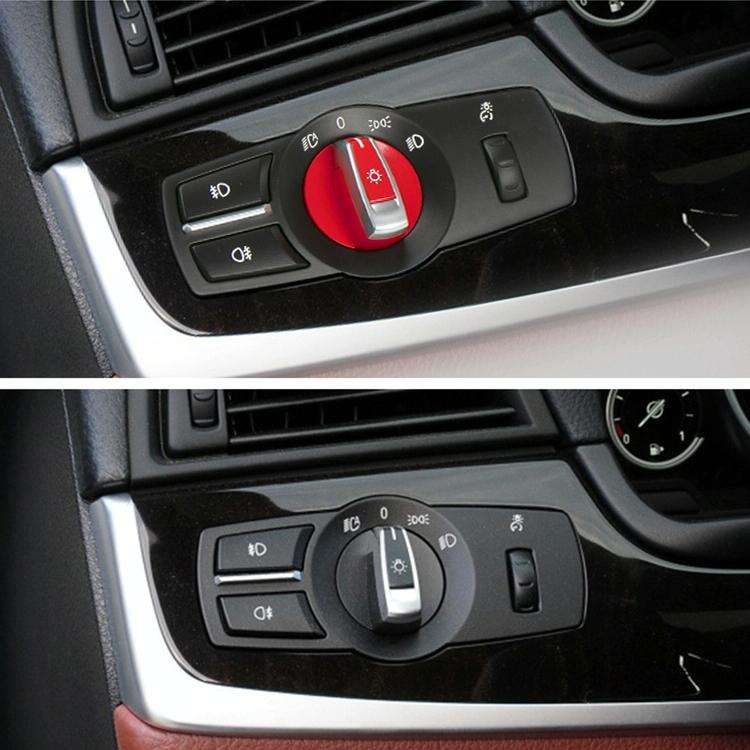 Car Front Fog Light Switch Button Knob for BMW 5 Series 2010-2017, Left Driving