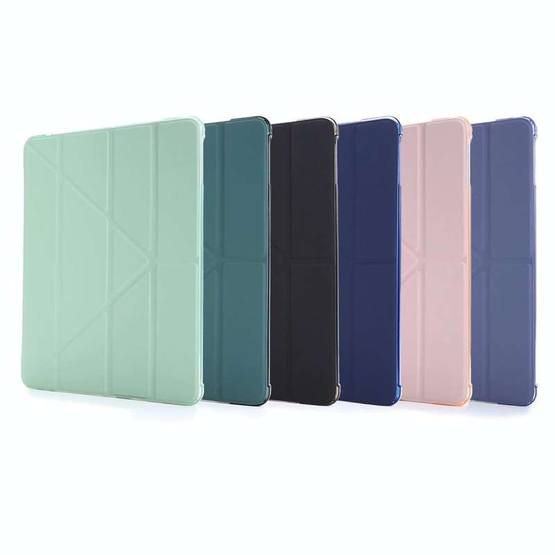For iPad 9.7 (2018) & (2017) Airbag Deformation Horizontal Flip Leather Case with Holder & Pen Ho...
