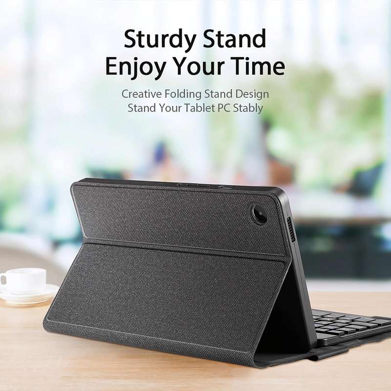 For Samsung Galaxy Tab A9 X110/X115 DUX DUCIS TK Series Wireless Bluetooth Keyboard Tablet Case(B...