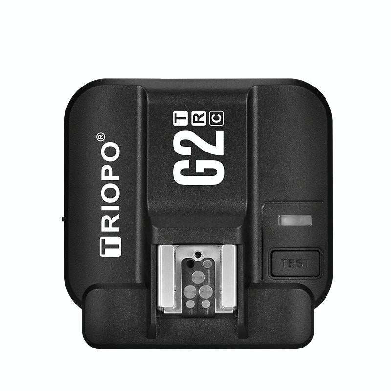 TRIOPO G2 Wireless Flash Trigger 2.4G Receiving / Transmitting Dual Purpose TTL High-speed Trigge...