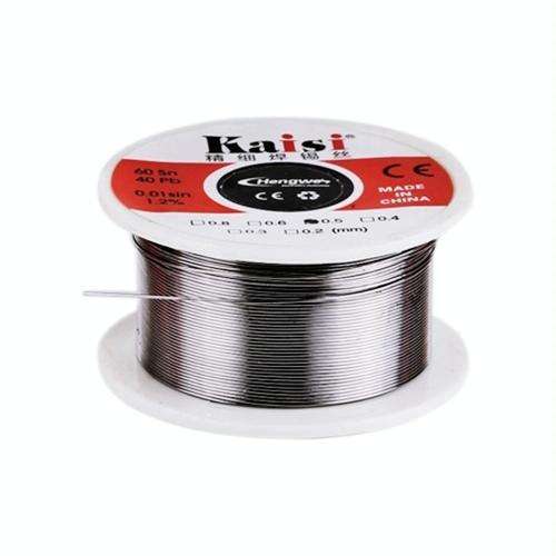 Kaisi 0.6mm Rosin Core Tin Lead Solder Wire for Welding Works, 50g
