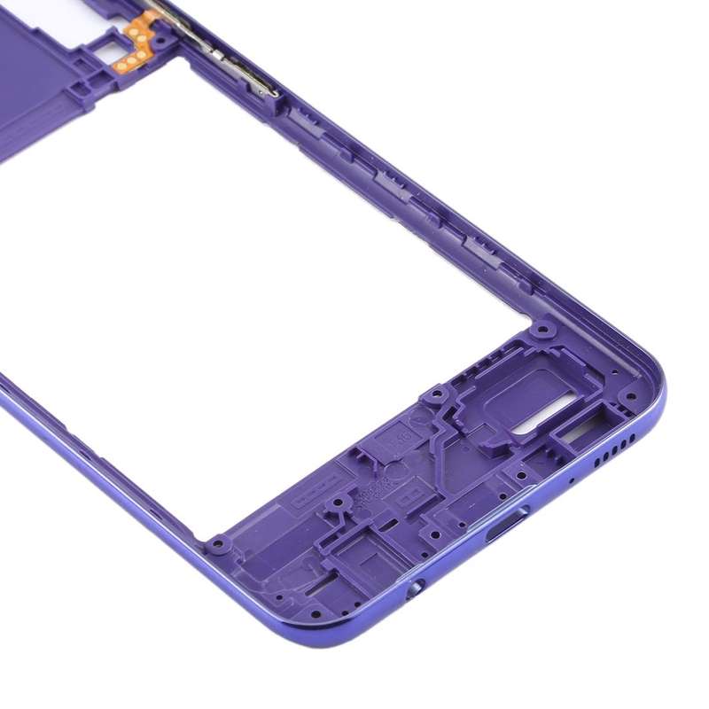 For Samsung Galaxy A30s  Middle Frame Bezel Plate (Dark Blue)