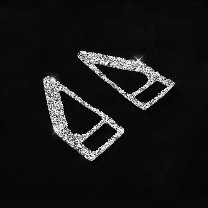 For BMW Series 3 E46 1998-2005 Car Rear Seat Reading Light Diamond Decoration Sticker, Left and R...