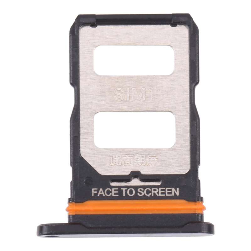 SIM Card Tray + SIM Card Tray for Xiaomi Redmi K50 Gaming(Black)