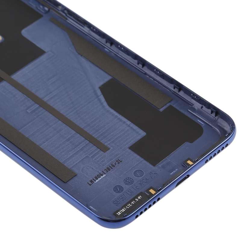 Back Cover with Side Keys & Camera Lens for Huawei Honor Play 7A(Blue)