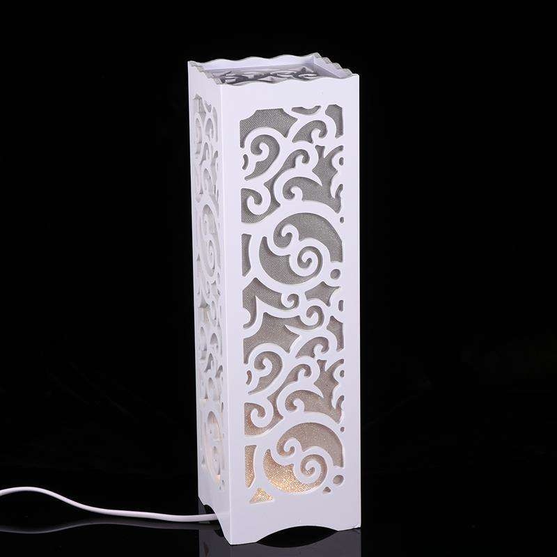 Simple Modern Hollow Carved Creative Energy-saving LED Night Light Bedroom Study Decorative Table...