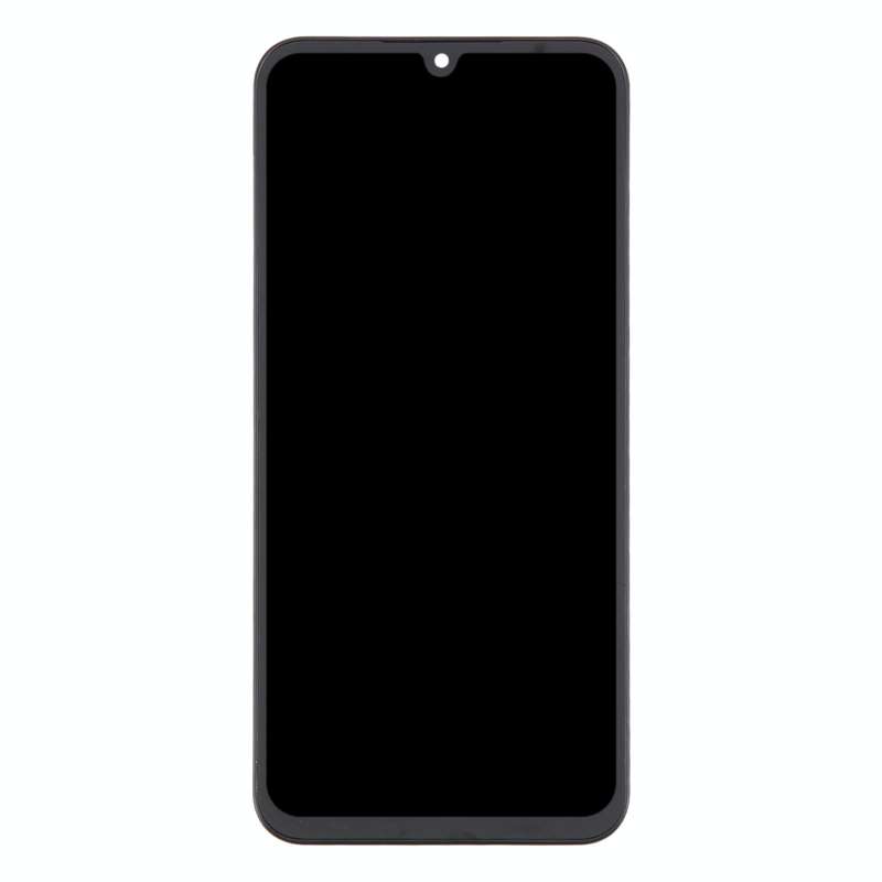 For Samsung Galaxy A25 SM-A256B 6.43 inch OLED LCD Screen Digitizer Full Assembly with Frame (Black)