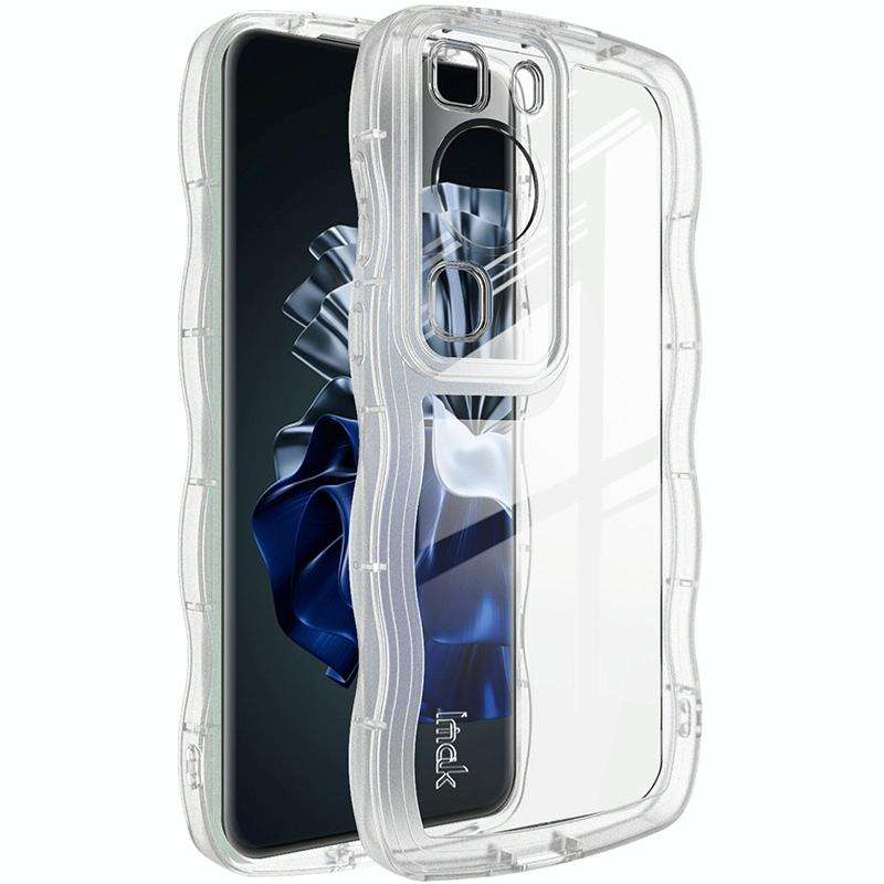 For Huawei P60 / P60 Pro IMAK UX-8 Series Shockproof TPU Phone Case(Transparent)