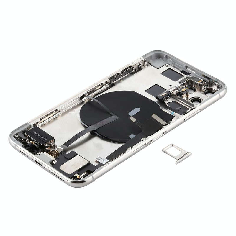 Battery Back Cover Assembly (with Side Keys & Power Button + Volume Button Flex Cable & Wireless ...