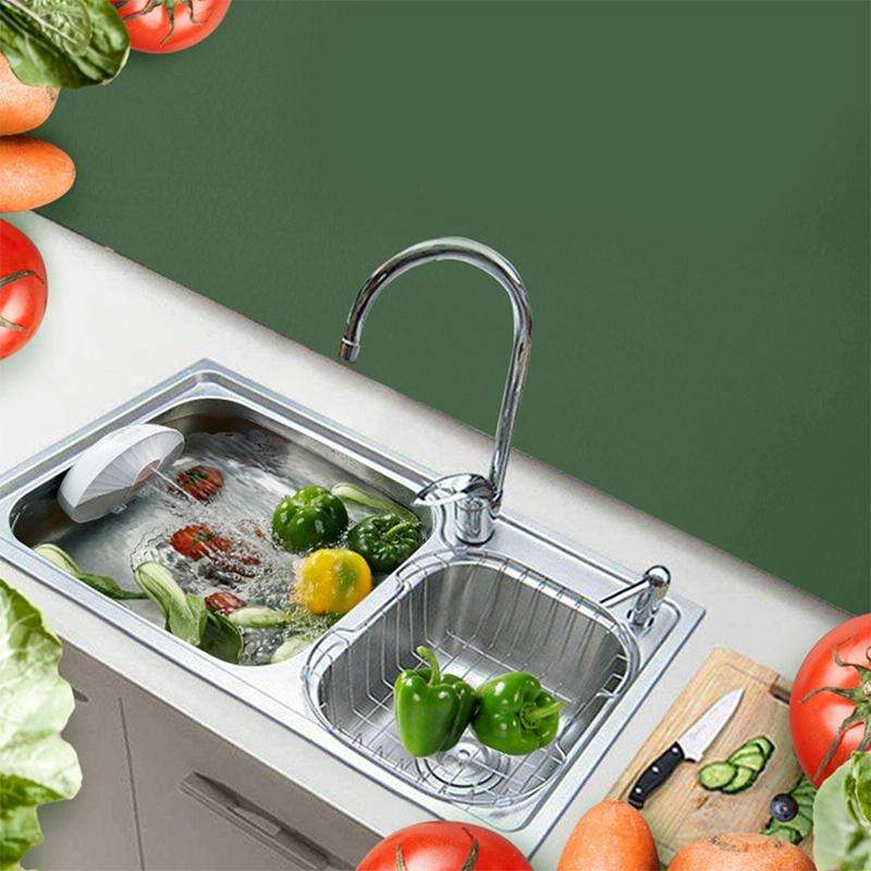 GYB001 Mini-ultrasonic Dishwasher Portable USB Charging Fruit Cleaner, Domestic Packaging(Dark Gr...