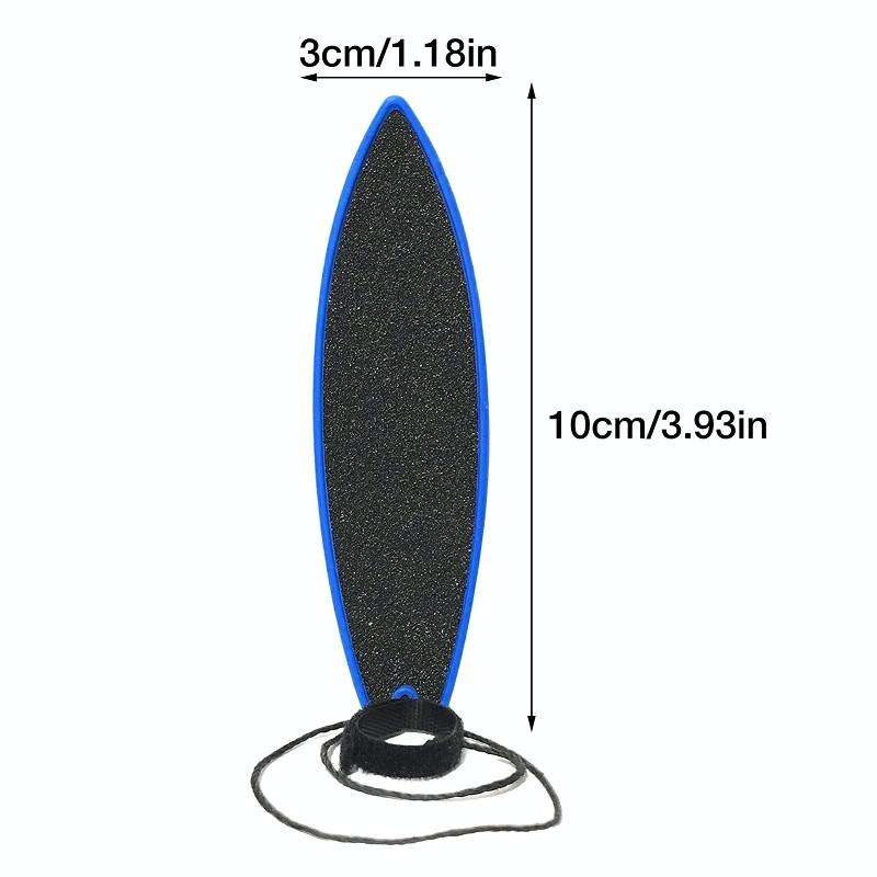 2 PCS Mini Fingertip Surfboard Kids Fingertip Skateboard Toys(Blue)