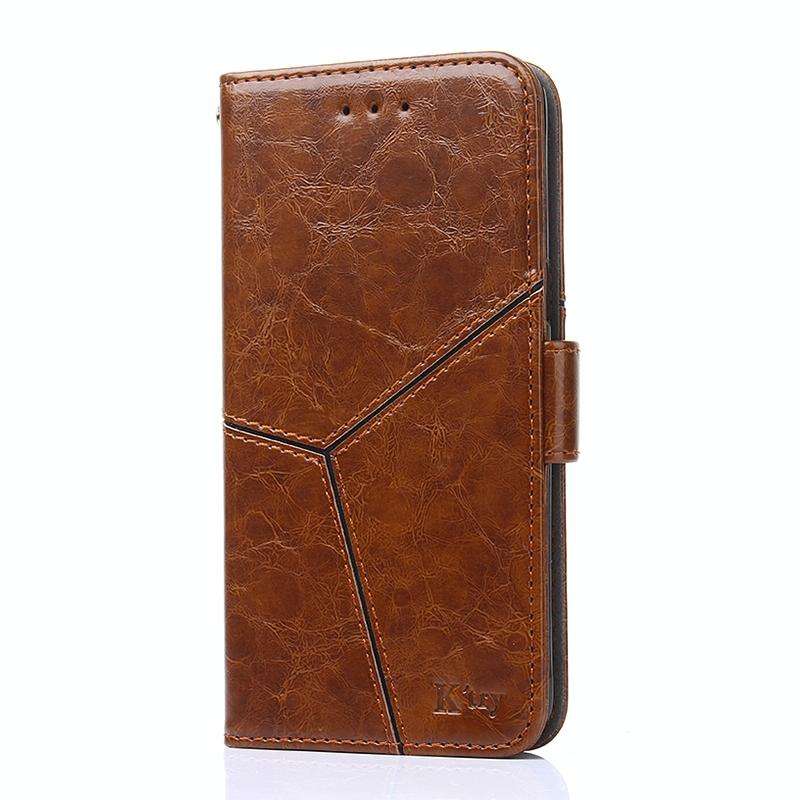 For Samsung Galaxy A52 5G / 4G Geometric Stitching Horizontal Flip TPU + PU Leather Case with Hol...