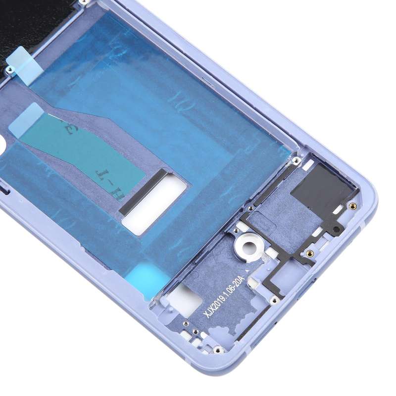 For HTC U19e Original Front Housing LCD Frame Bezel Plate (Blue)