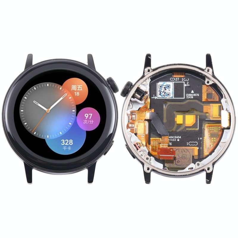 For Huawei Watch GT 3 42mm MIL-B19 Original LCD Screen and Digitizer Full Assembly With Frame (Bl...