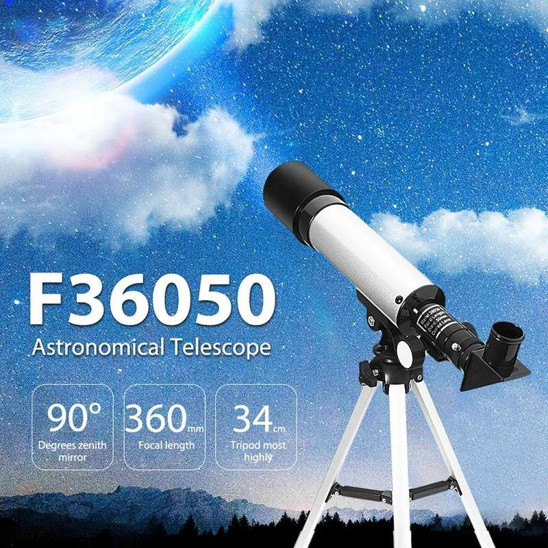 F36050 Portable Professional High Definition High Times Espace Astronomical Telescope Spotting Sc...