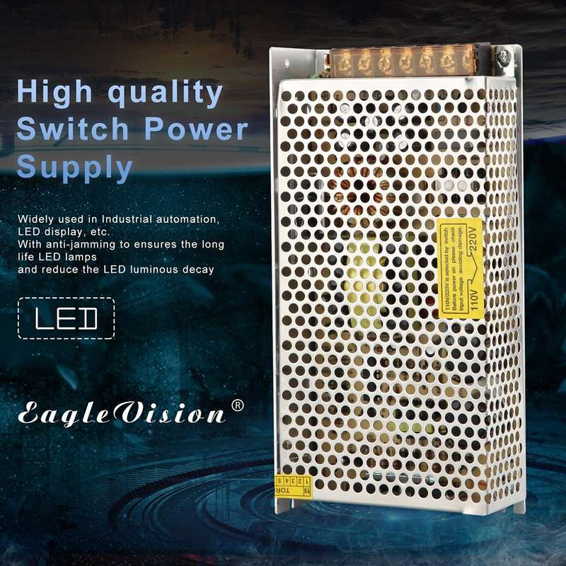 AC 110 / 220V to DC 12V 15A 180W Power Adapter AC-DC Converter Step Down Module