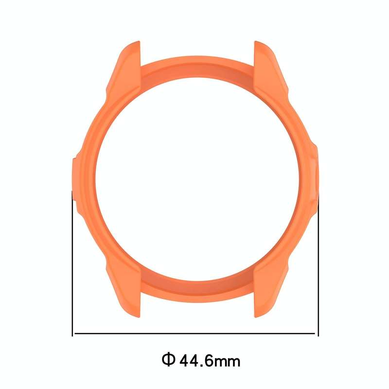 For Garmin Forerunner 265 Armor Hollow Watch Protective Case(Black)