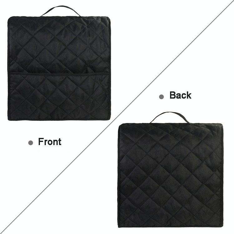 For KitchenAid 4.5QT Mixer Machine Dust Cover Waterproof Storage Bag 36 x 23 x 36cm(Black)