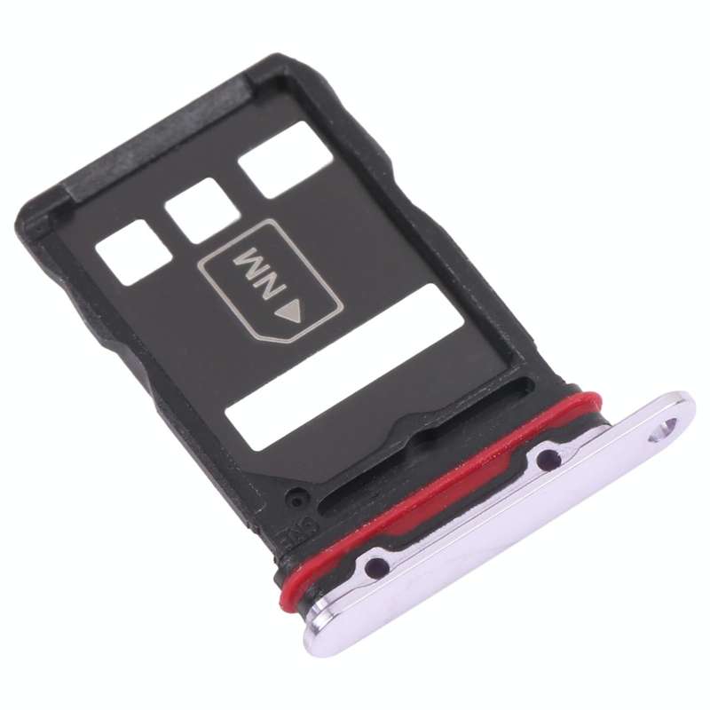 SIM Card Tray + NM Card Tray for Huawei P50 Pro (Pink)