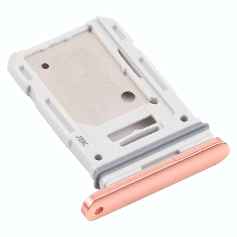 For Samsung Galaxy S20 FE 5G SM-G781B SIM Card Tray + Micro SD Card Tray (Orange)