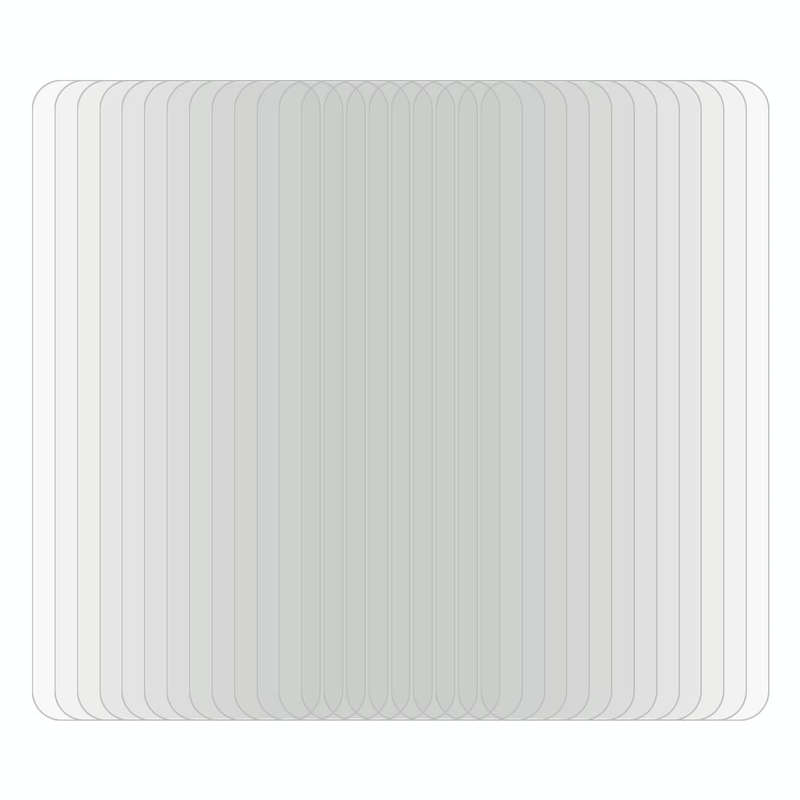 For ZTE Blade V30 50 PCS 0.26mm 9H 2.5D Tempered Glass Film