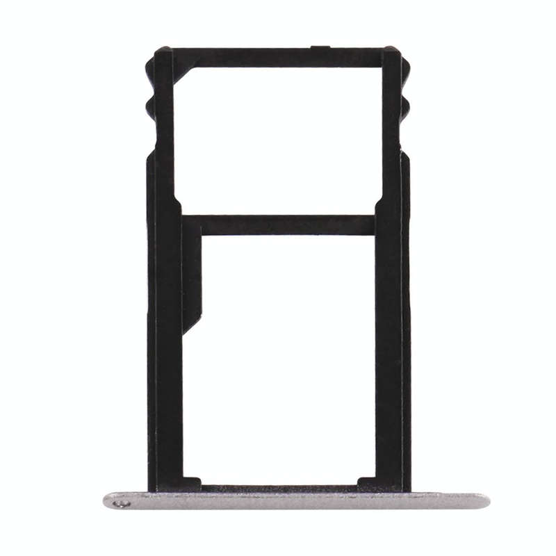 For Huawei Honor 7 Nano SIM Card Tray + Nano SIM / Micro SD Card Tray(Grey)