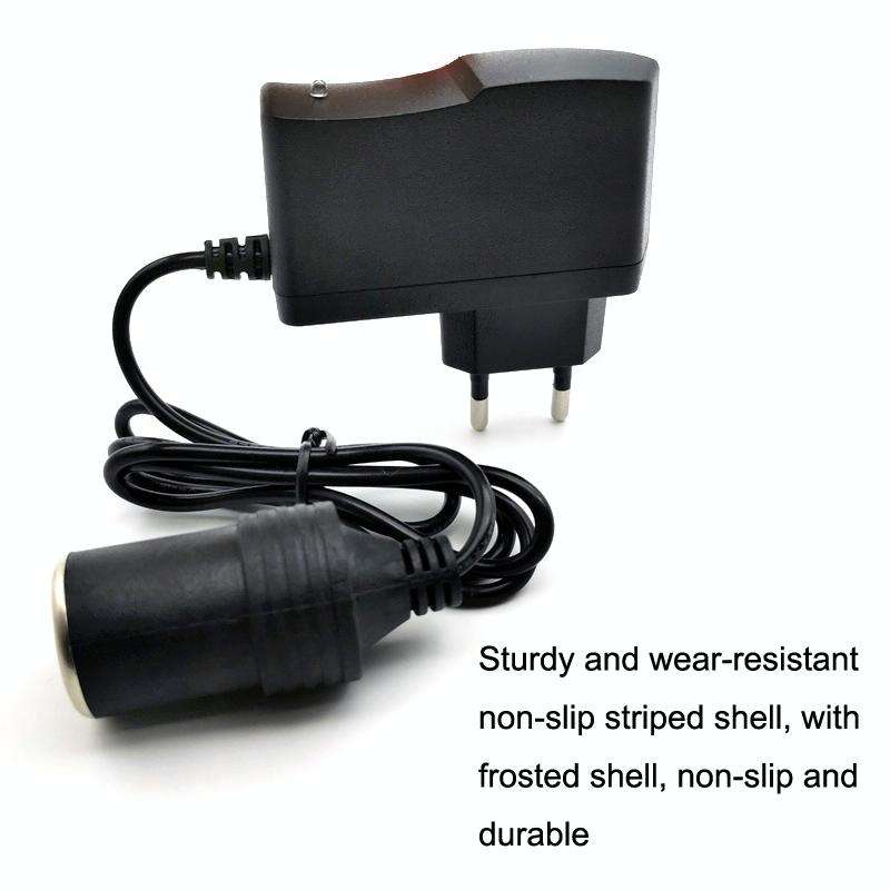 2PCS 220V To 12V Power Converter Car Power Adapter EU Plug