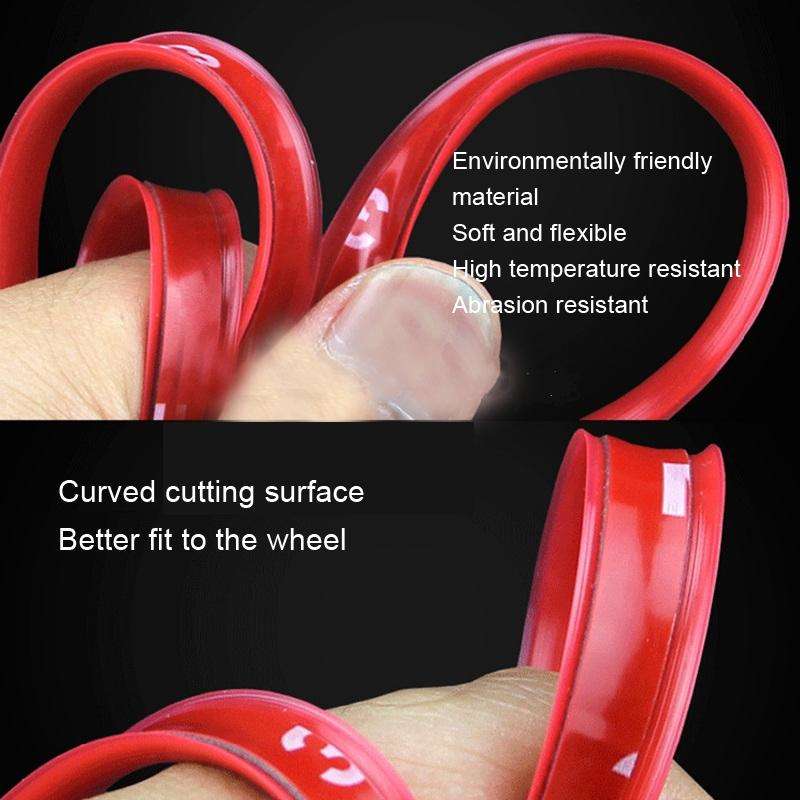 8m/roll Car Wheel General Sticker Modified Protection Sticker Anti-collision Strip(Gray)