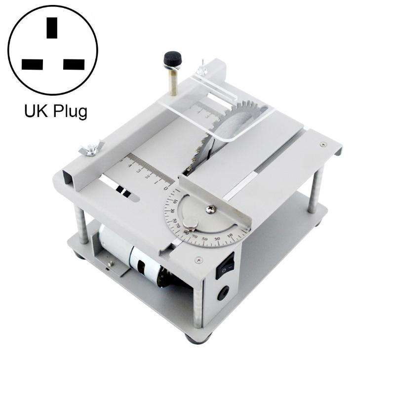 150W Miniature Precision Table Saw Mini Chainsaw Portable Woodworking Sliding Table Saw Multifunc...