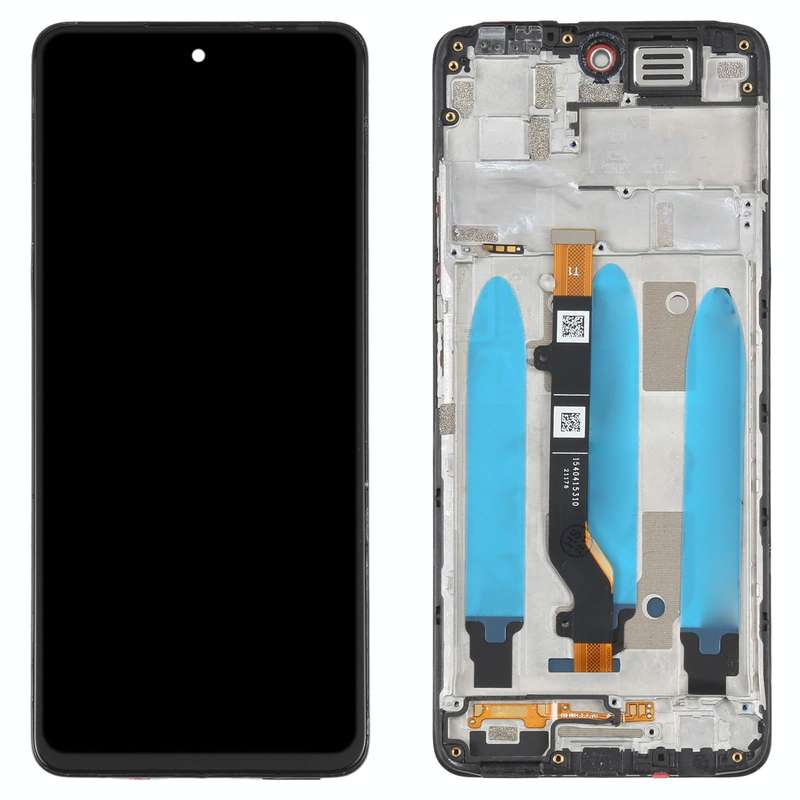 OEM LCD Screen For Tecno Camon 17 Pro Digitizer Full Assembly with Frame