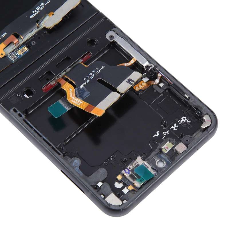 For Samsung Galaxy Z Flip3 SM-F711 Original LCD Screen Digitizer Full Assembly with Frame (Black)