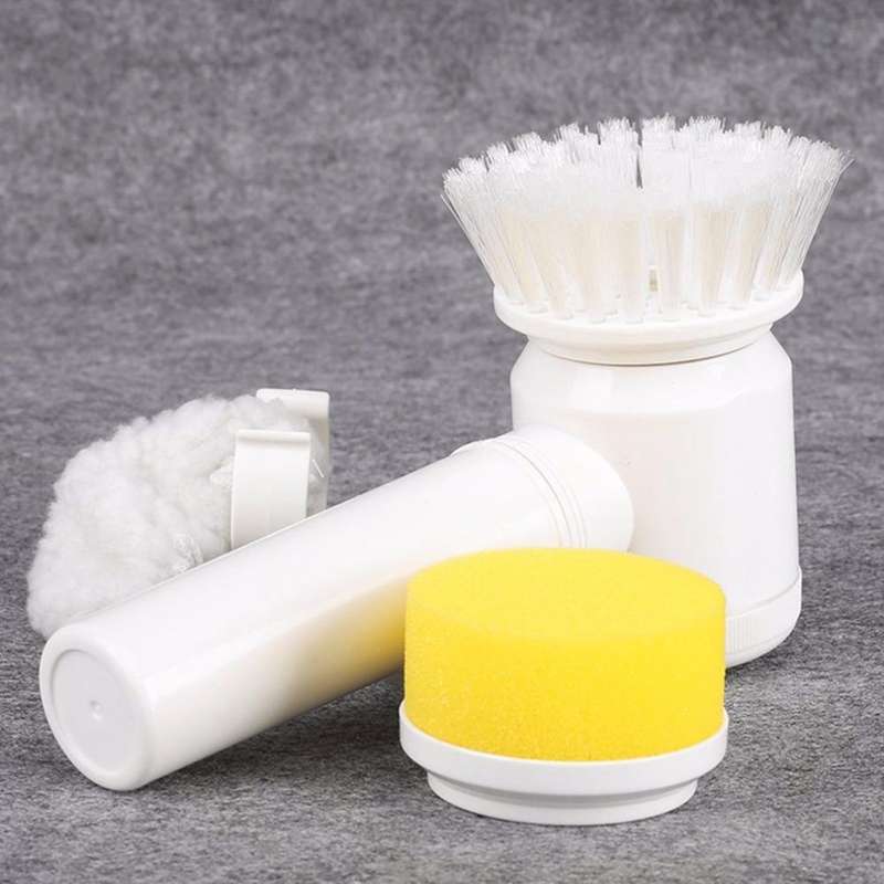 5 in 1 Multifunctional Electric Household Magic Brush ABS Nylon Kitchen Bathtub Cleaning Window B...