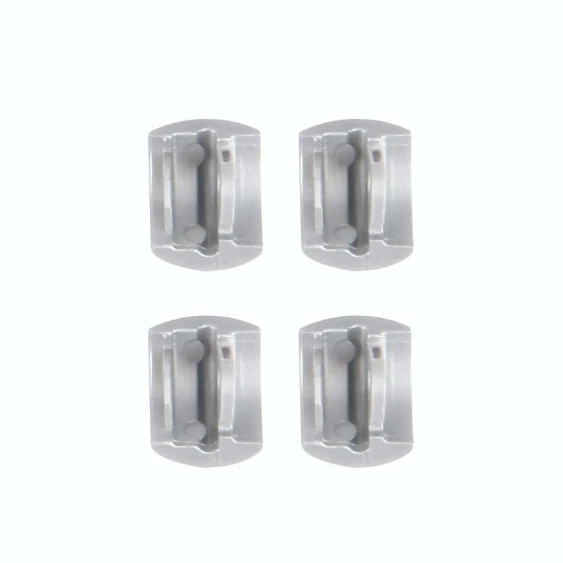 4 PCS Front Bezel Edge for Sony Xperia C4(White)