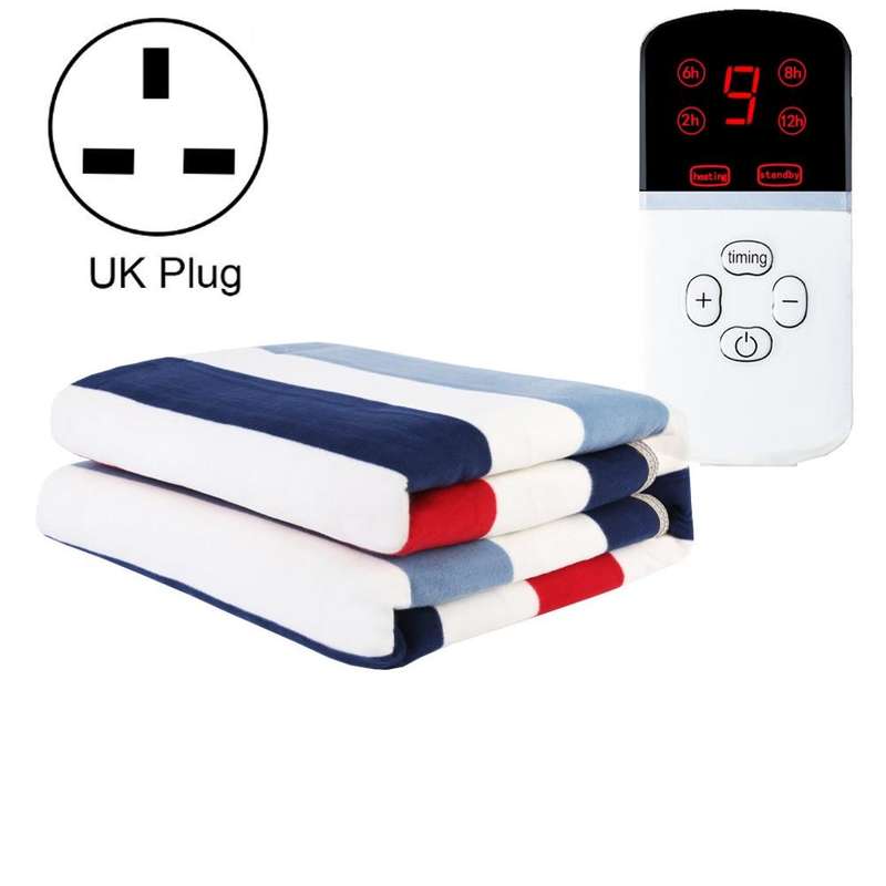150x120cm Single Control Adjustable Temperature Electric Blanket Electric Mattress(UK Plug)