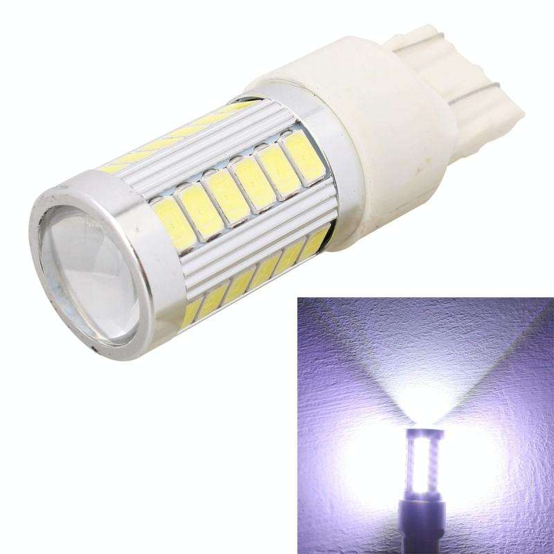2 PCS T20/7443 16.5W 990LM 6500K White Light 5630 SMD Dual Wire 33 LED Car Brake / Steering Light...