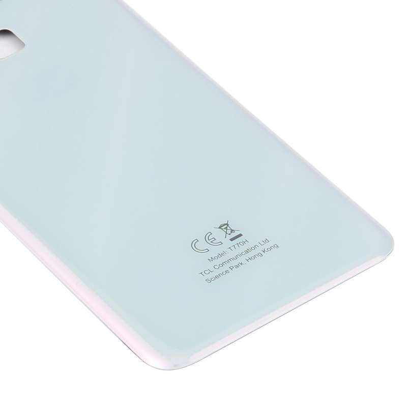 Original Battery Back Cover for TCL 10L (10 Lite) T770H(White)