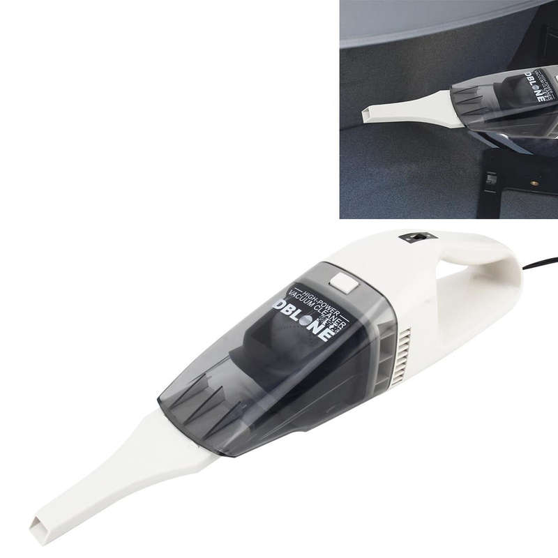DBL-370 12V Car Vacuum Cleaner Portable Handheld Auto Car Vehicle Vacuum Cleaner Rechargeable Wet...