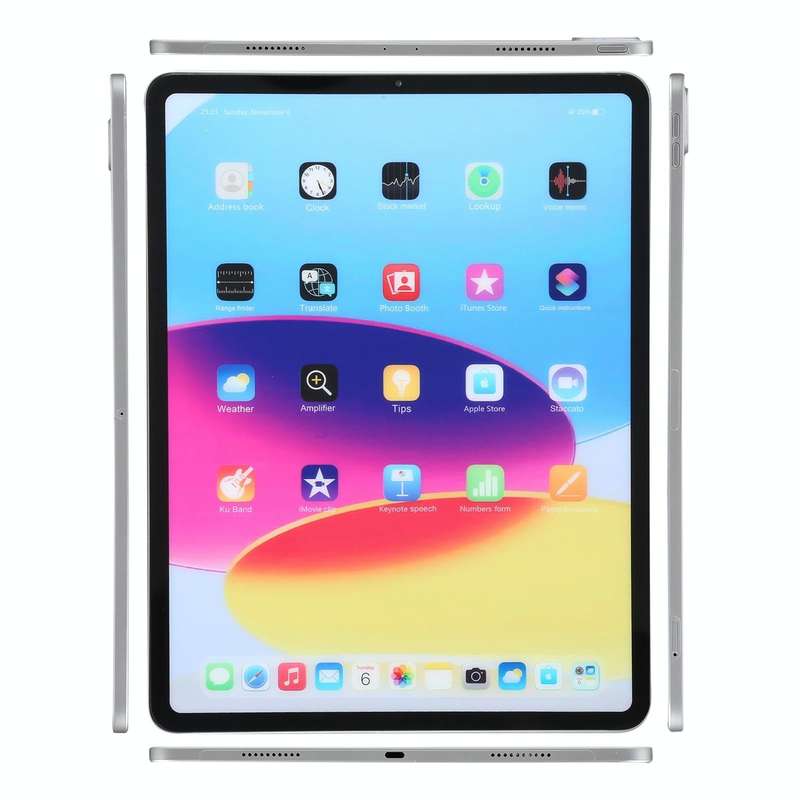 For iPad Pro 12.9 2022 Color Screen Non-Working Fake Dummy Display Model (Silver)