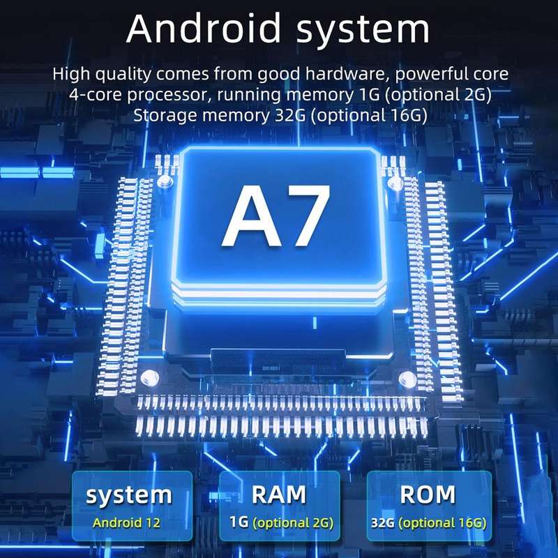 SWM 686 6.86 inch Android 12 Car Navigation Machine Radio Receiver Support Mobile Phone Interconn...
