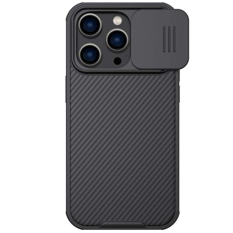 For iPhone 14 Pro Max NILLKIN CamShield Pro Protective Phone Case(Black)