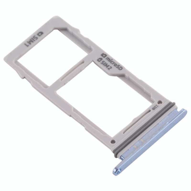 For Galaxy S10+ / S10 / S10e SIM Card Tray + SIM Card Tray / Micro SD Card Tray (Blue)