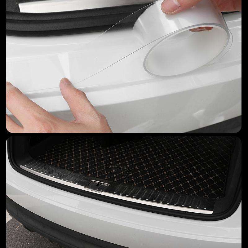 Universal Car Door Invisible Anti-collision Strip Protection Guards Trims Stickers Tape, Size: 5c...