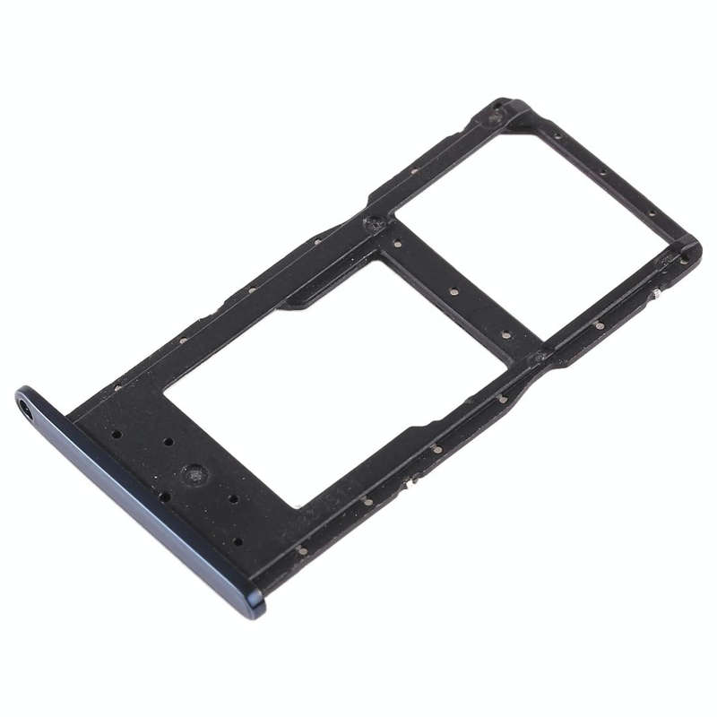SIM Card Tray + SIM Card Tray / Micro SD Card Tray for Huawei Honor 10 Lite / P smart (2019)(Blue)