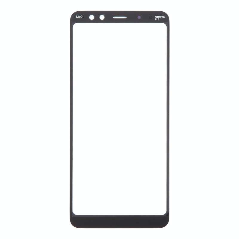 For Samsung Galaxy A8 2018 SM-A530F 10pcs Front Screen Outer Glass Lens with OCA Optically Clear ...