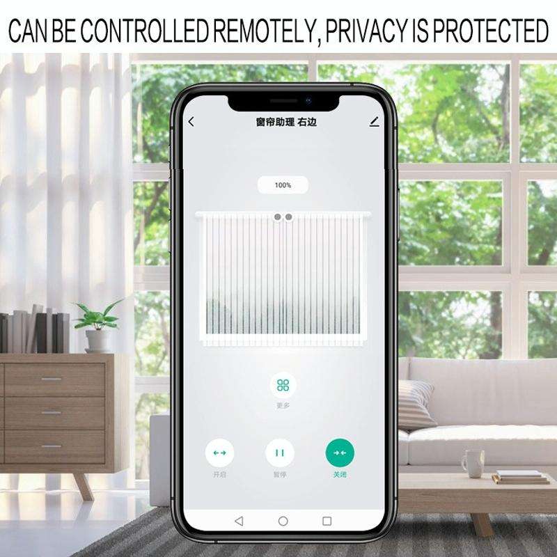 X101 Smart Home Automatic Curtain Machine With RC, Style: Track Model Double Host