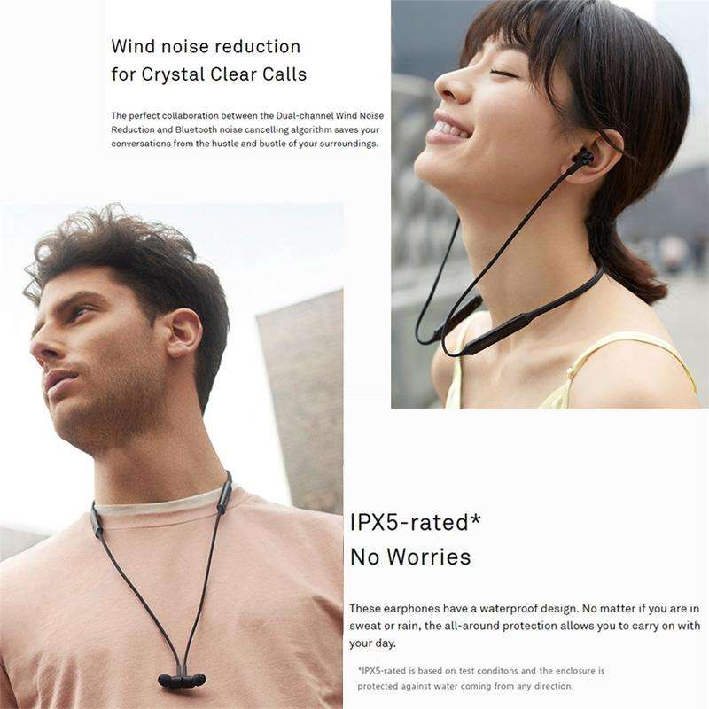 Original Huawei FreeLace CM70-C Bluetooth 5.0 Waterproof Hanging Neck Sports In-ear Bluetooth Hea...