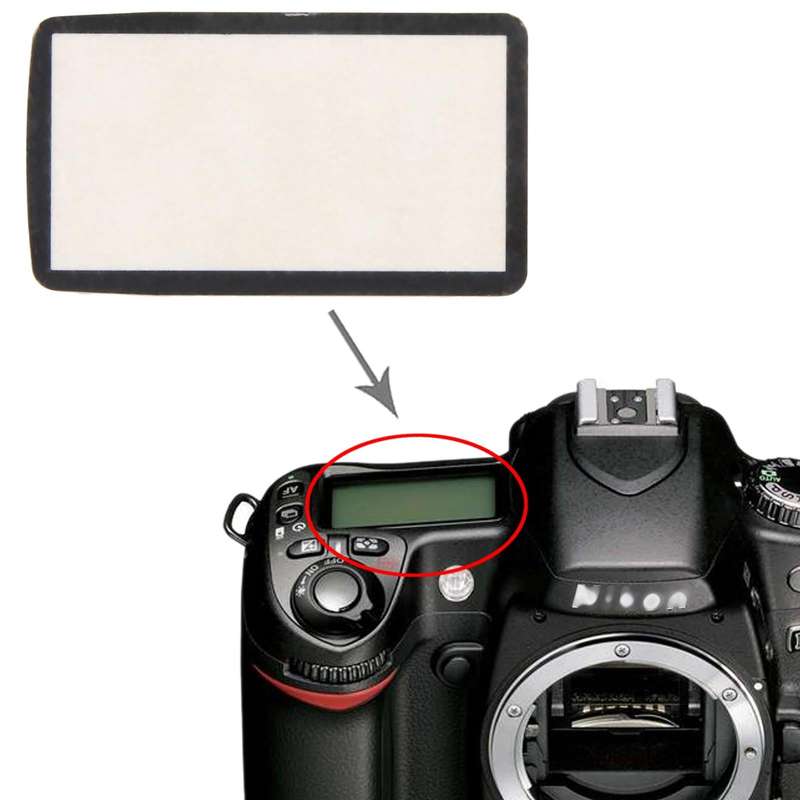 For Nikon D80 Top Cover Shoulder LCD Outer Lens