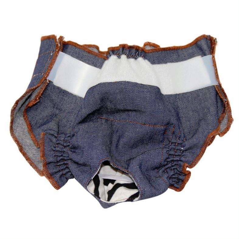 Anti-sorrow Female Dog Physiological Pants Urine-proof And Wet Pet Leak-proof Underwear, Size:L