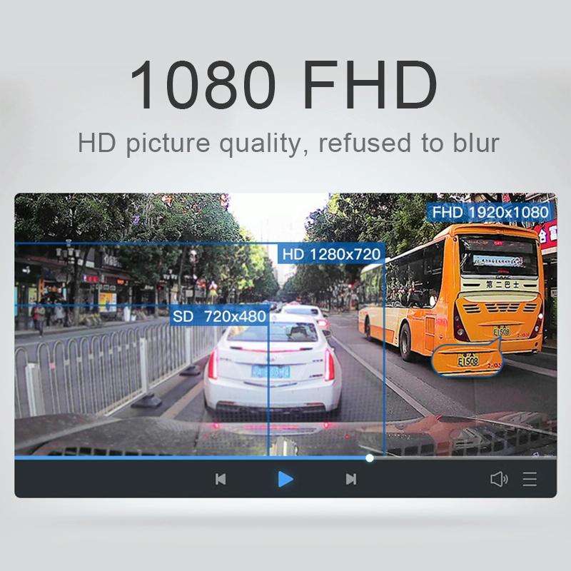 G30 2.4 inch Car 480P Single Recording Driving Recorder DVR Support Parking Monitoring / Loop Rec...